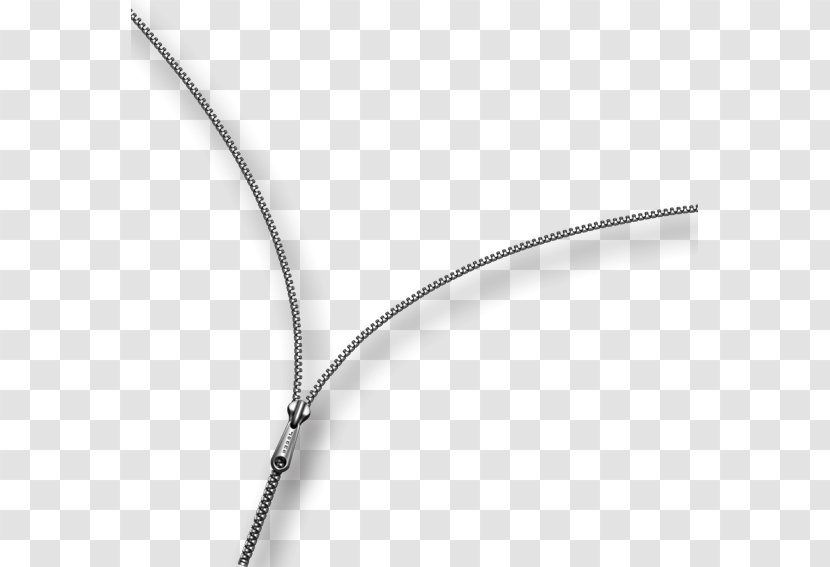 Light Black And White - Gray Zipper Transparent PNG
