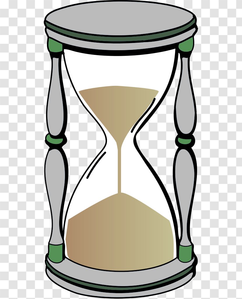 Hourglass Timer Clock Clip Art - Furniture Transparent PNG