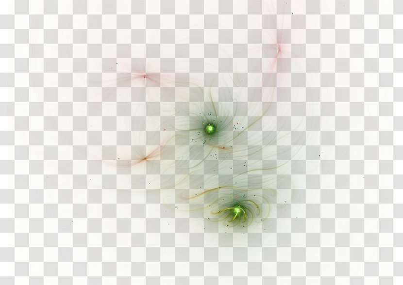 Close-up - Close Up - Green Simple Light Effect Element Transparent PNG