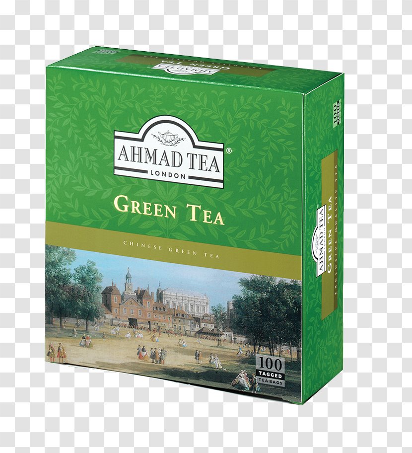 Green Tea English Breakfast Earl Grey Ahmad - Bag - Organic Transparent PNG
