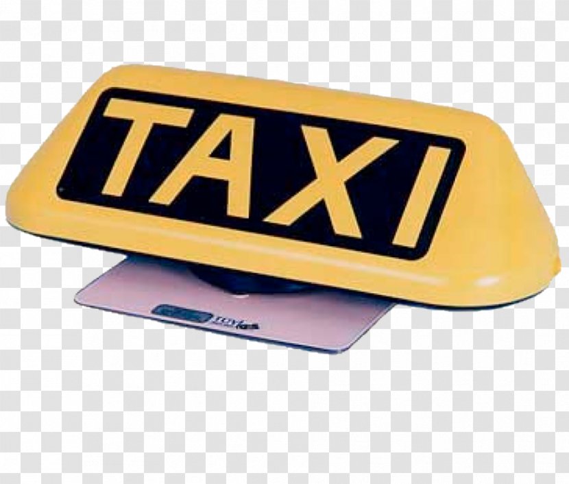 Product Design Rectangle Brand - Signage - Taxi Transparent PNG