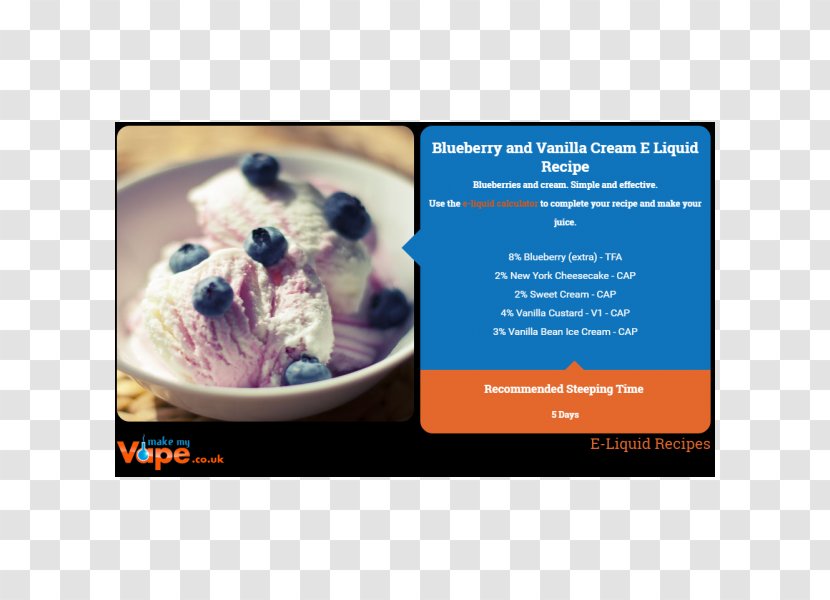 Ice Cream Parlor Sorbet Food - Eating - Blueberry Cheesecake Transparent PNG