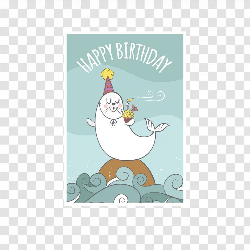 Birthday Cake Happy To You Card Greeting - Balloon Transparent PNG