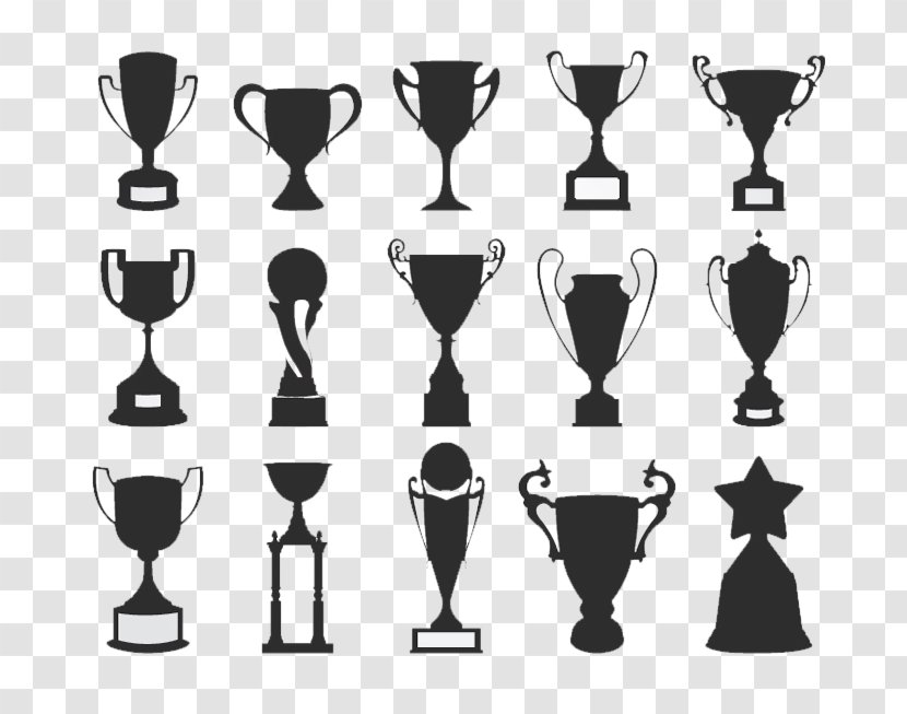 Trophy Silhouette Clip Art - Sport - Various Shapes Transparent PNG