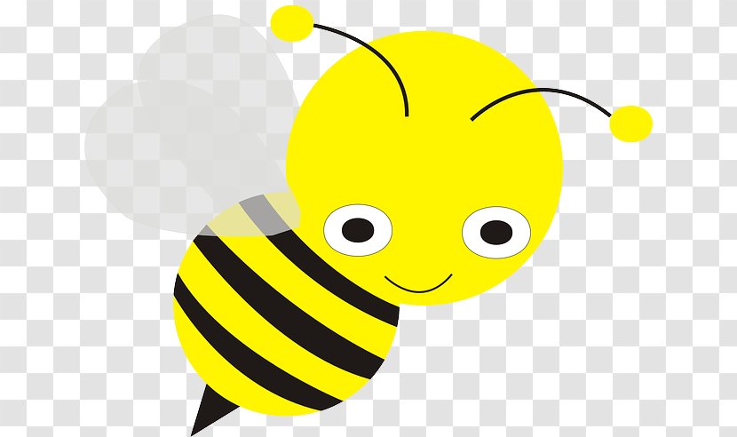 Honey Bee Clip Art - Yellow Transparent PNG