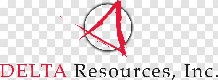 Logo Line Point Font Delta Resources - Brand Transparent PNG