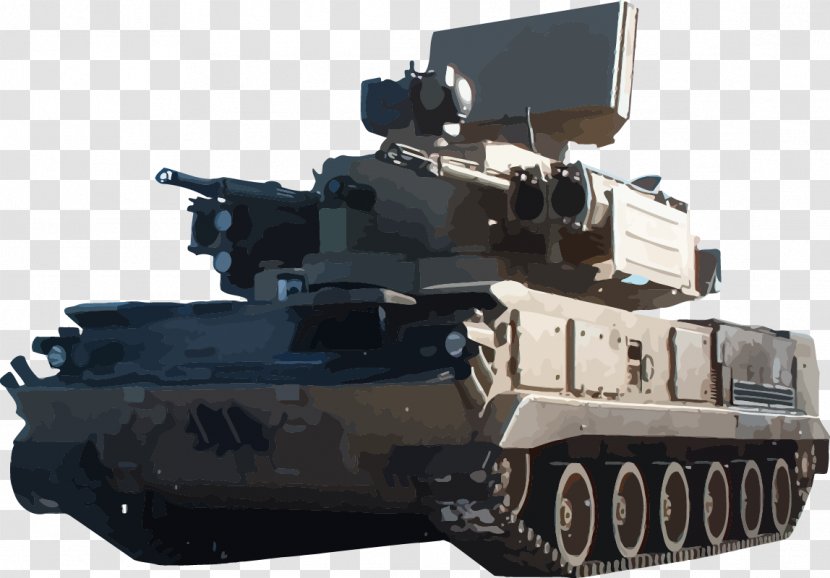 Pantsir-S1 Tor Missile System Tank Anti-aircraft Warfare 2K22 Tunguska - Motor Vehicle Transparent PNG