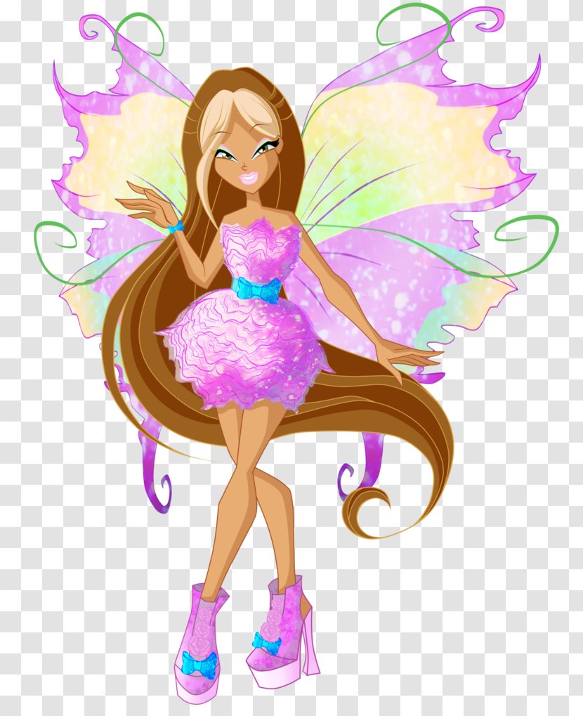 Flora Tecna Musa Mythix Winx Club - Season 6Flora Transparent PNG