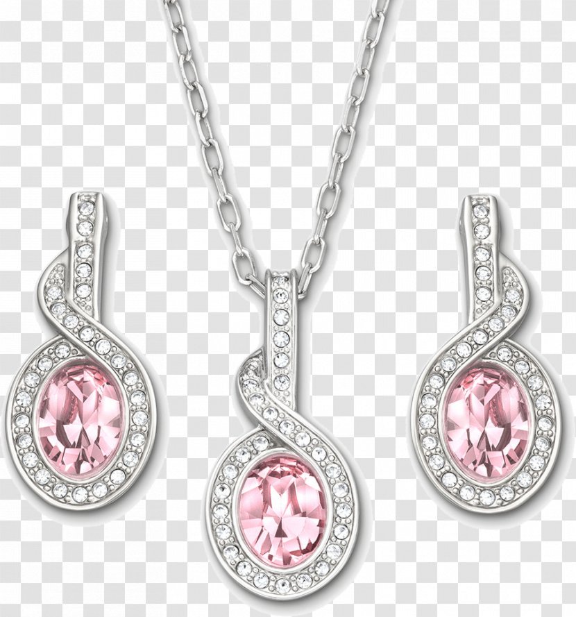 Earring Swarovski AG Jewellery Pendant Necklace - Body Jewelry - Diamond Earrings Image Transparent PNG