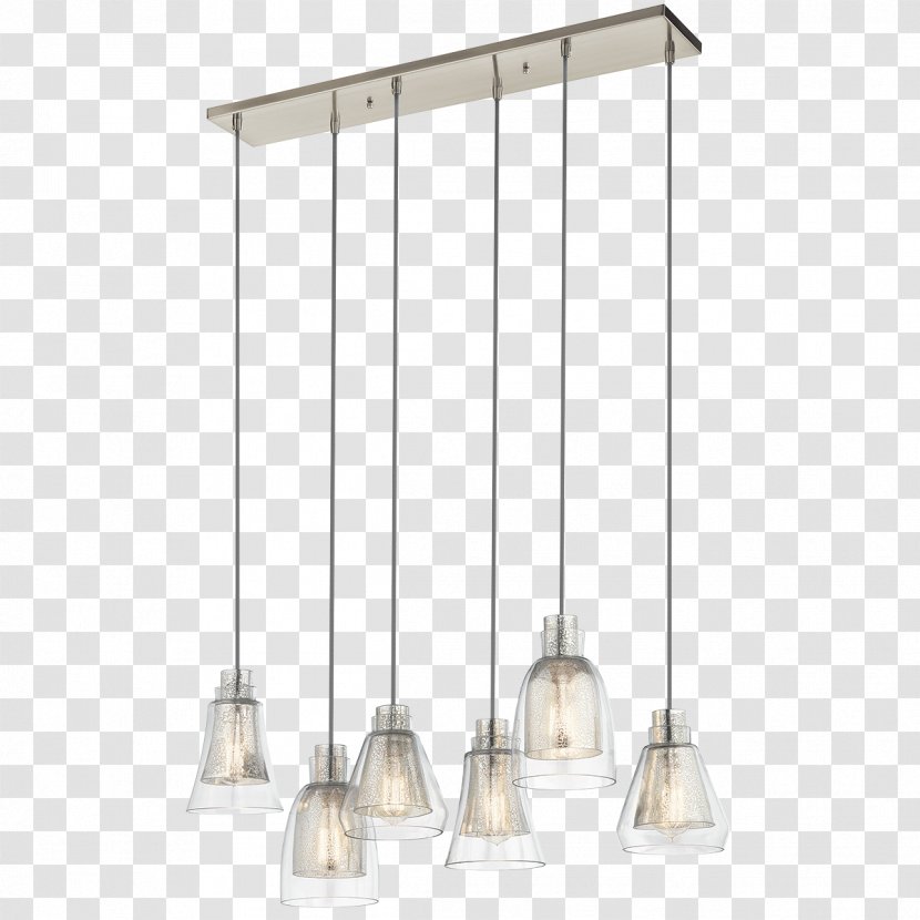 Pendant Light Chandelier Kichler Lighting - Incandescent Bulb - Hanging Lamp Transparent PNG