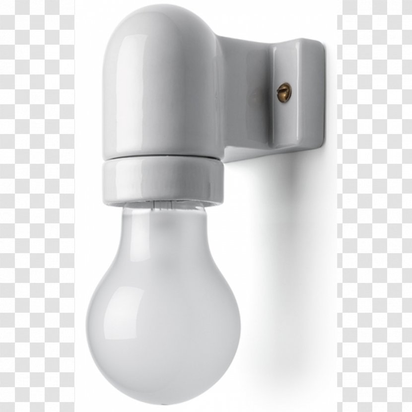 Porcelain Thomas Hoof Produktgesellschaft MbH & Co. KG Edison Screw Ceramic Lamp Transparent PNG