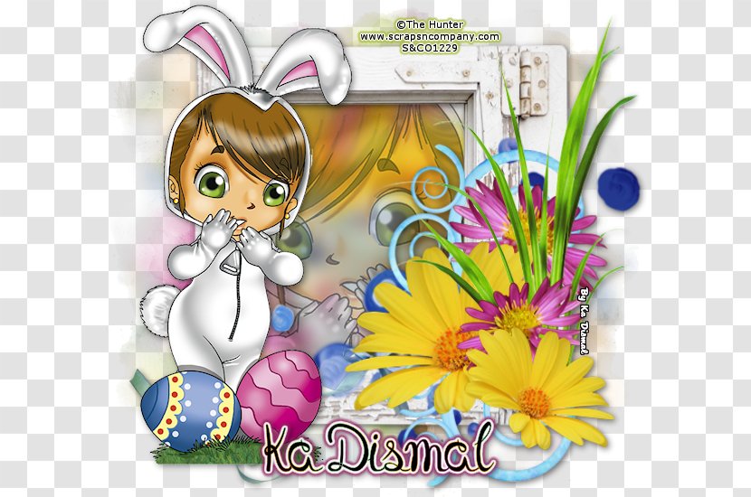 Flower Art Floral Design - Colorful Easter Transparent PNG
