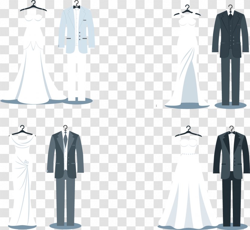Dress Wedding Suit - Suits Transparent PNG