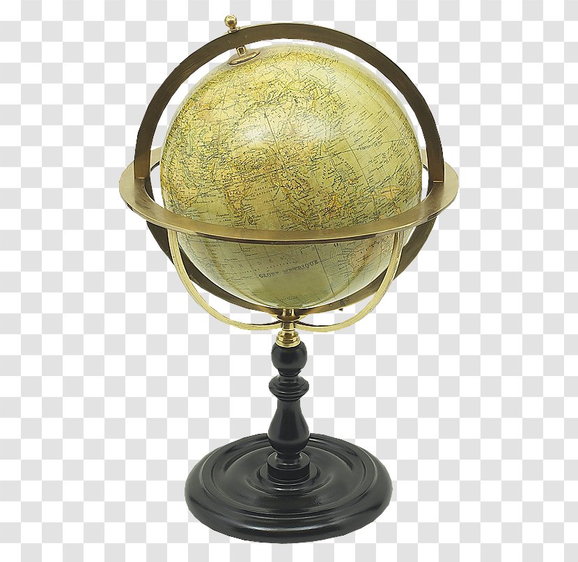 Globe Global Positioning System Brass Indonesia Transparent PNG