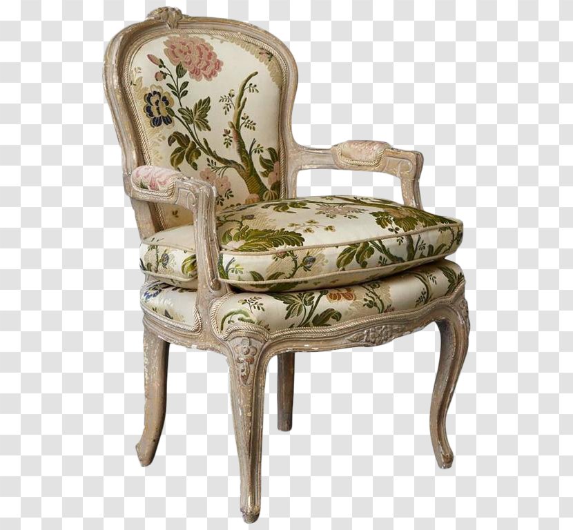 Chair Fauteuil France Table Chintz Transparent PNG