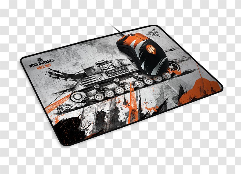 World Of Tanks Computer Mouse Razer Inc. Mats Video Game - Accessory Transparent PNG