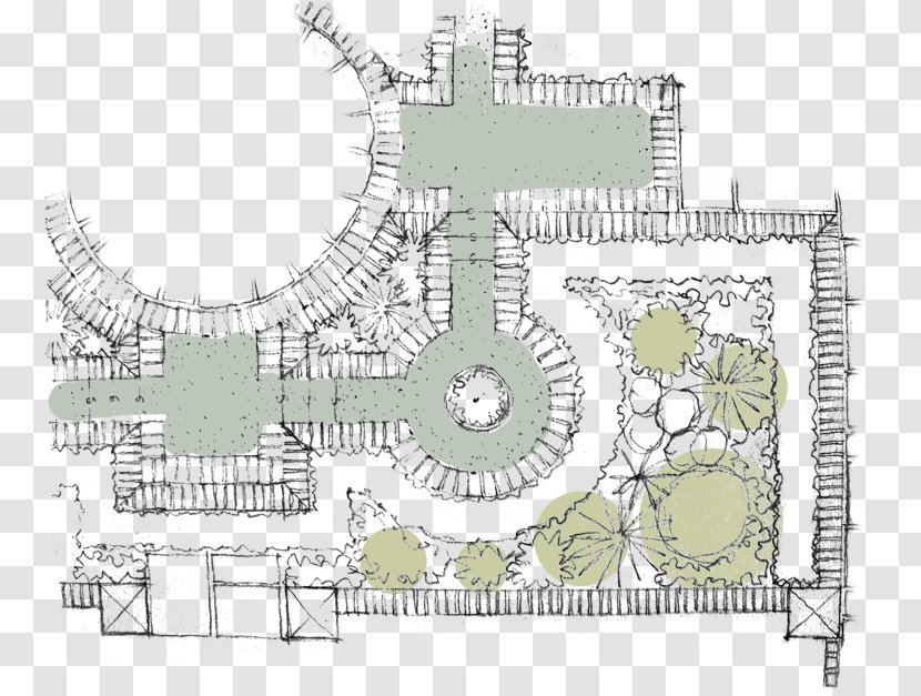 Architectural Engineering Landscape Design Garden Urban - Land Lot - Gravel Caracter Transparent PNG