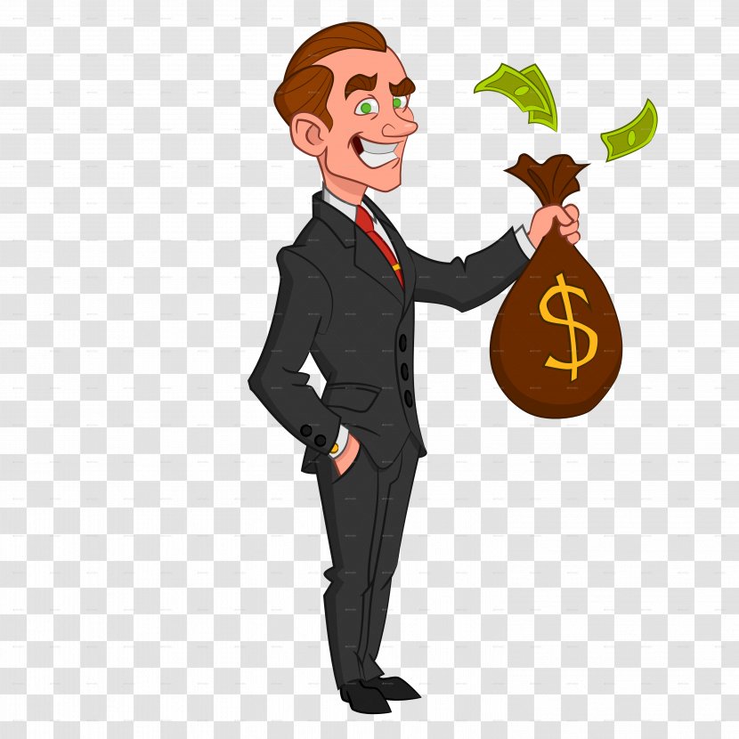 Businessperson Cartoon - Business - Businessman Transparent PNG