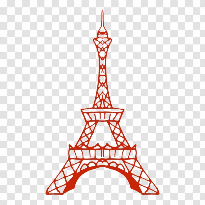 Eiffel Tower Drawing - Tree - Eifel Transparent PNG