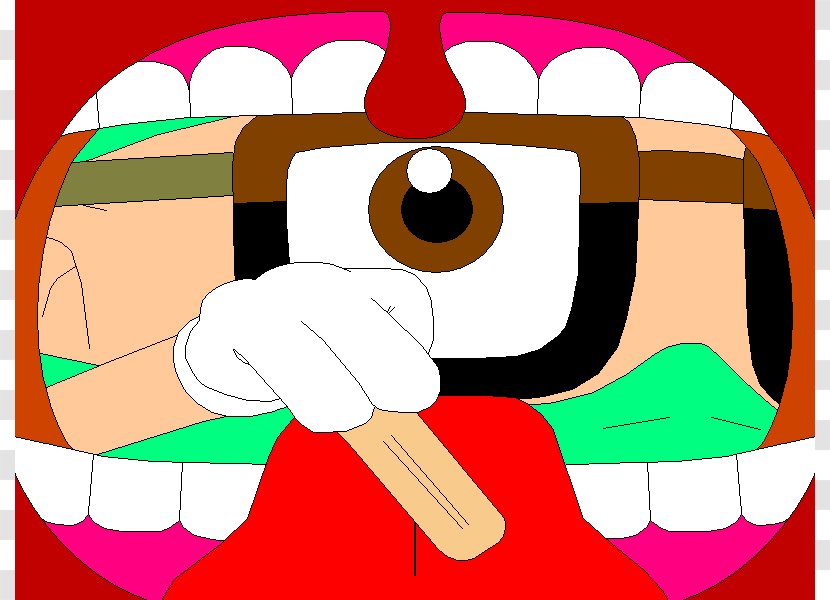 Mouth Art Tongue Clip - Cartoon - Angry Transparent PNG