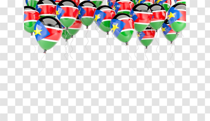 Balloon Heart - Flag Of South Sudan Transparent PNG