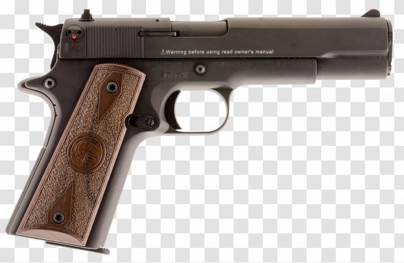 Springfield Armory M1911 Pistol Para USA .45 ACP - 45 Acp - Handgun Transparent PNG