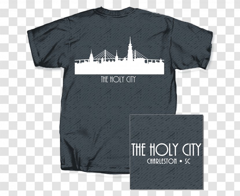 Long-sleeved T-shirt Charleston - Logo - Holy City Transparent PNG