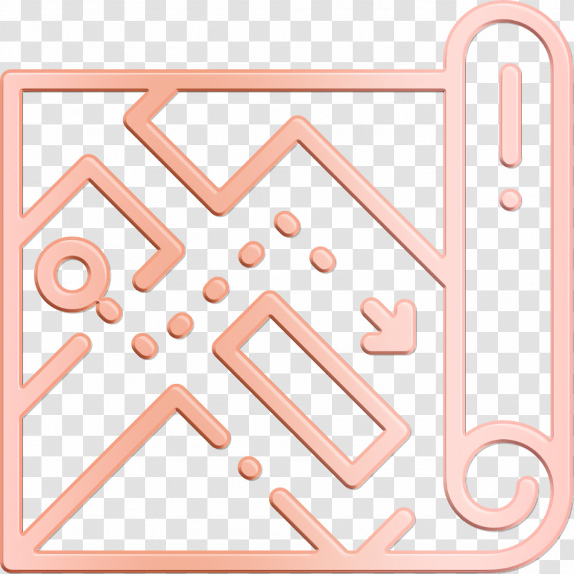 Route Icon Navigation And Maps Icon Path Icon Transparent PNG