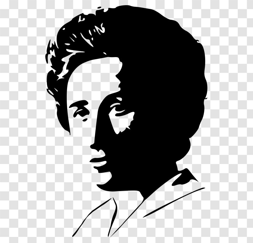 Rosa Luxemburg Karl Liebknecht Spartacus League - Monochrome Transparent PNG