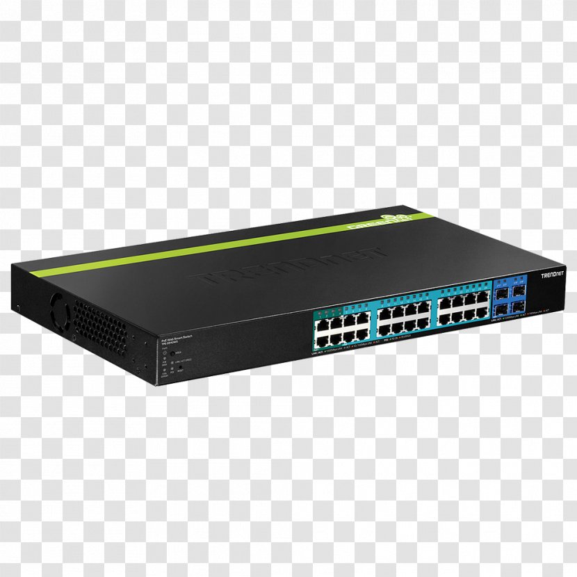 Power Over Ethernet Gigabit Small Form-factor Pluggable Transceiver Network Switch - Technology Transparent PNG