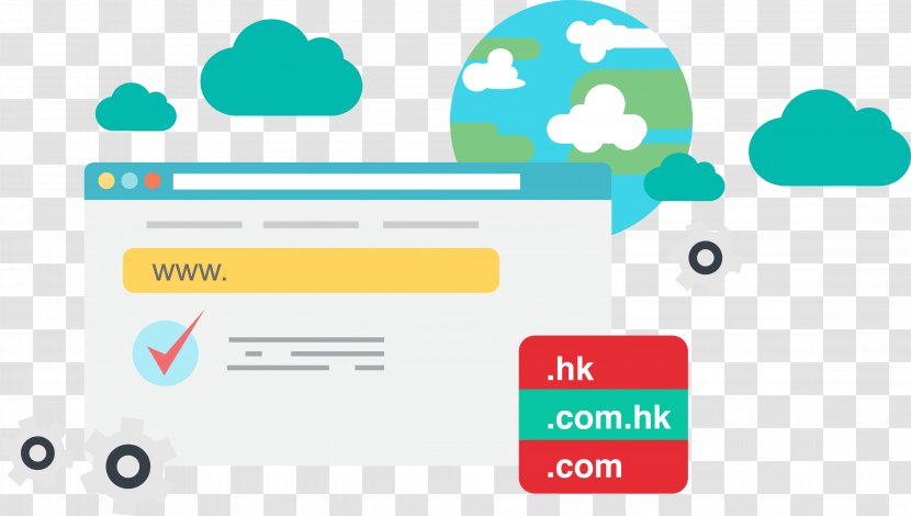 Domain Name Registrar Web Design Website Internet - Technology - Dns Transparent PNG