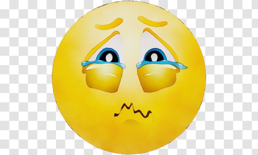 Smiley Face Background - Crying - Comedy Mouth Transparent PNG