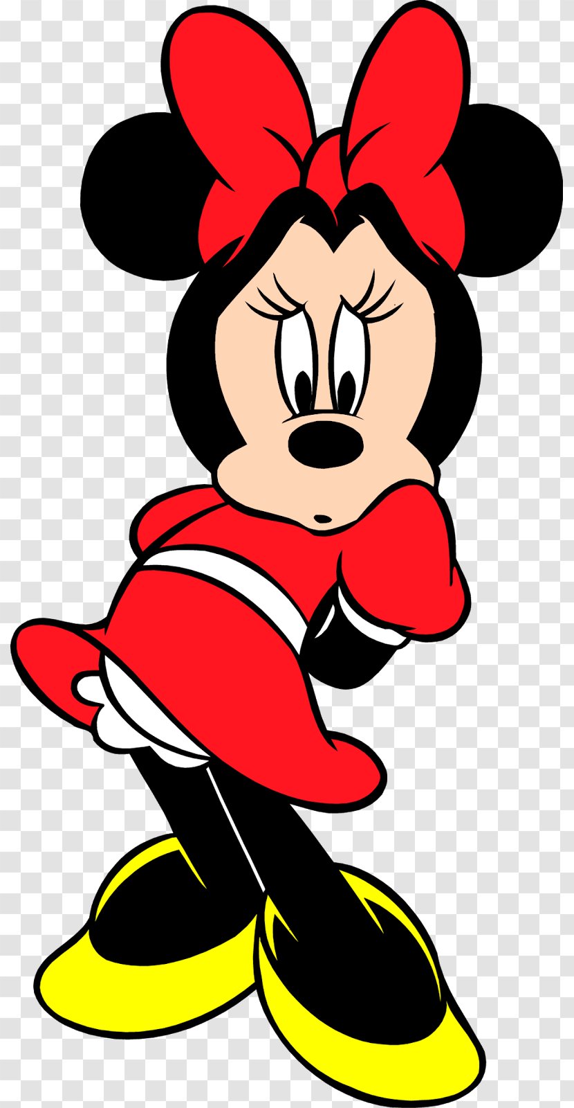 Minnie Mouse Mickey Dress Clip Art - Costume - ็HR Transparent PNG