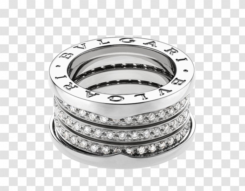 Bulgari Jewellery Engagement Ring Wedding - Prong Setting Transparent PNG