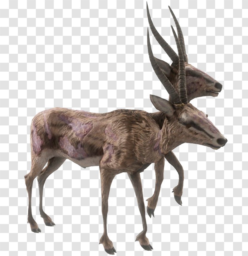 Fallout 4: Nuka-World Gazelle Paper Antelope Deer - Animal Transparent PNG