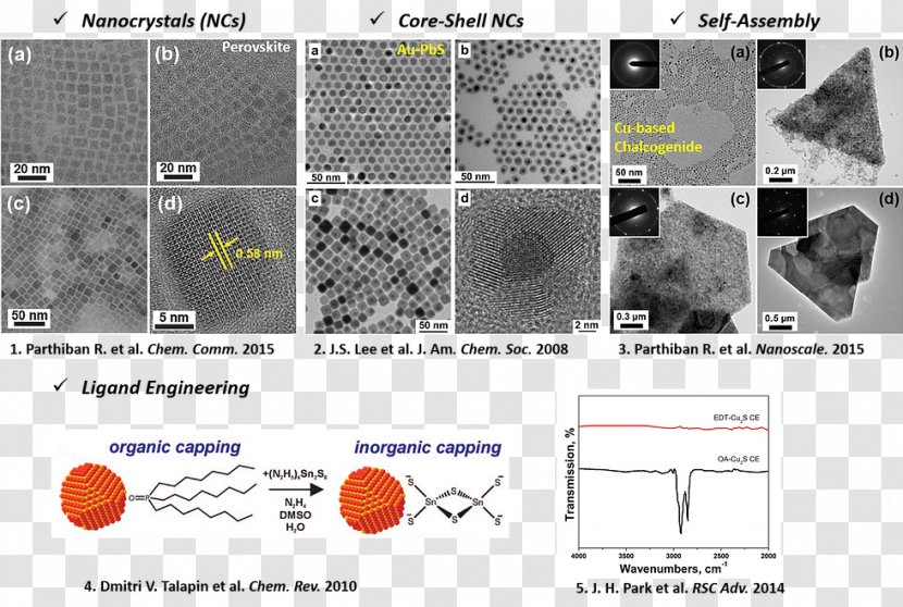 Research Nanomaterials Core–shell Semiconductor Nanocrystal - Area - Material Transparent PNG