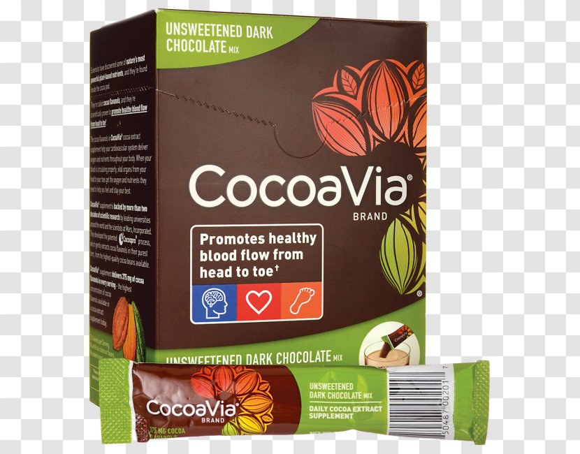 Hot Chocolate Mars, Incorporated CocoaVia - Cocoa Solids Transparent PNG