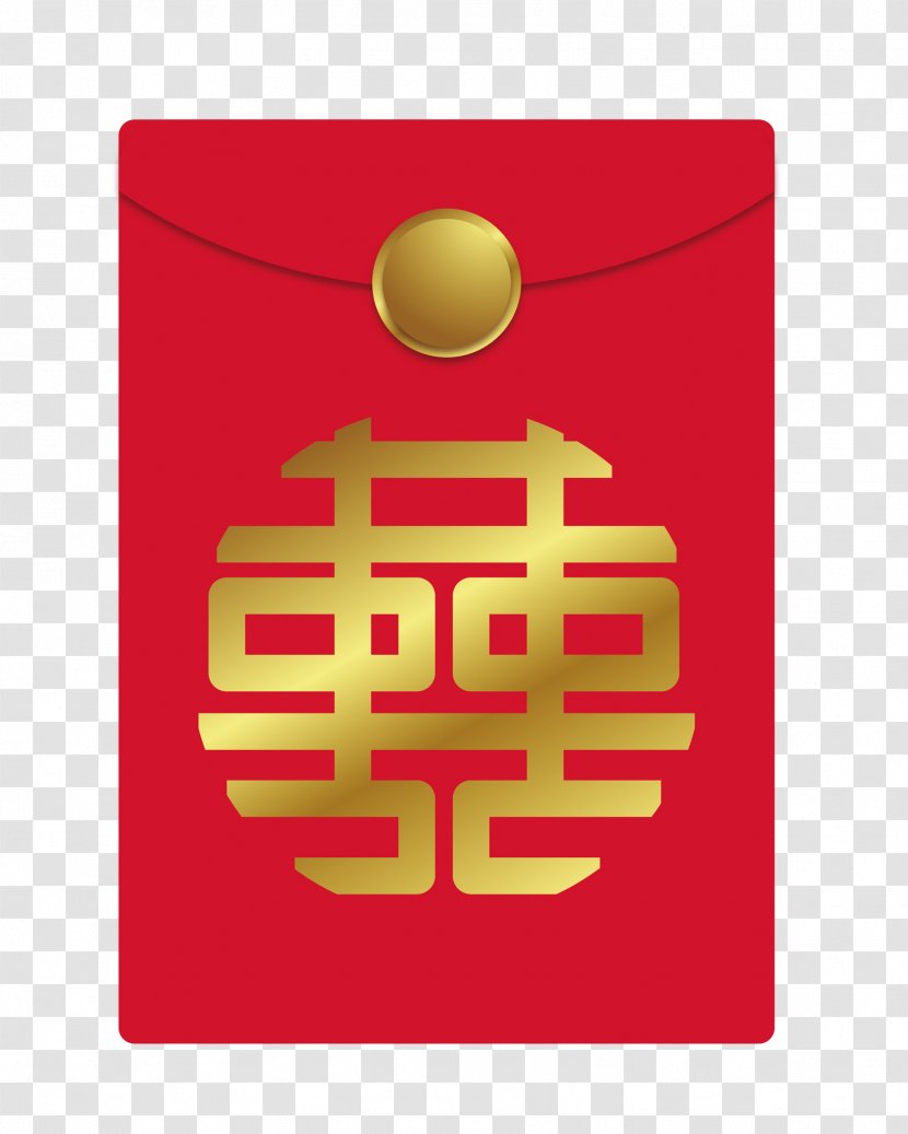 Red Envelope Vector Graphics Chinese New Year Image - Logo - Bolsa Design Element Transparent PNG