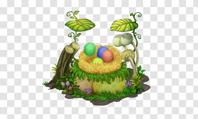My Singing Monsters Game Drawing Big Blue Bubble - Tree - Nest Transparent PNG
