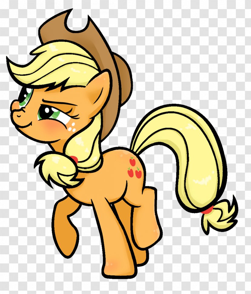 Applejack Pony Pinkie Pie Twilight Sparkle Rainbow Dash - Artwork - My Little Transparent PNG