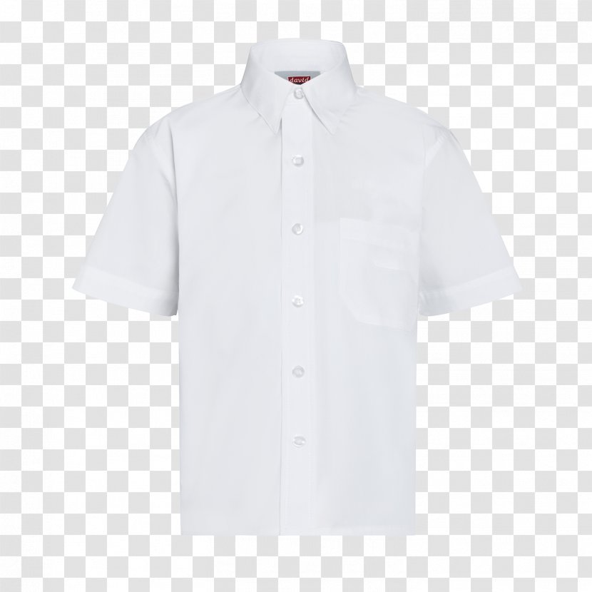 Printed T-shirt Polo Shirt Sleeve - Button - White Short Sleeves Transparent PNG