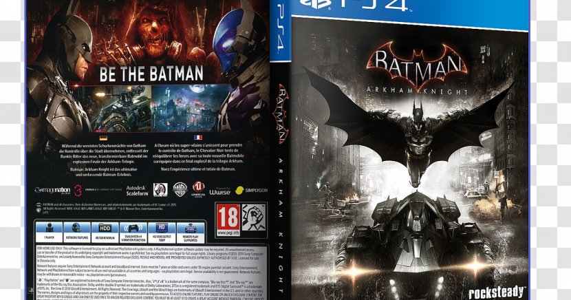 Batman: Arkham Knight Asylum City Return To - Batman Transparent PNG