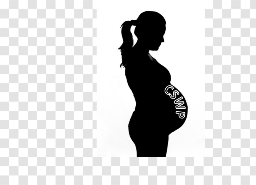 Pregnancy Childbirth Woman Mother Clip Art - Monochrome Transparent PNG