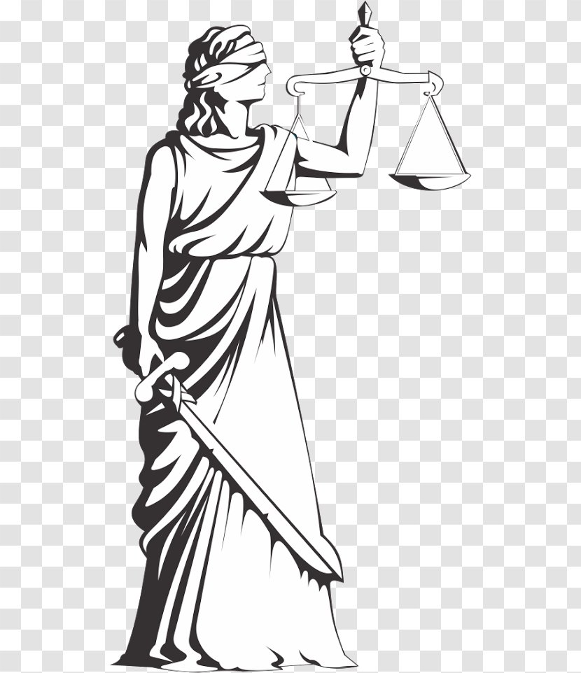 Lady Justice Symbol Themis Lawyer - Fictional Character Transparent PNG