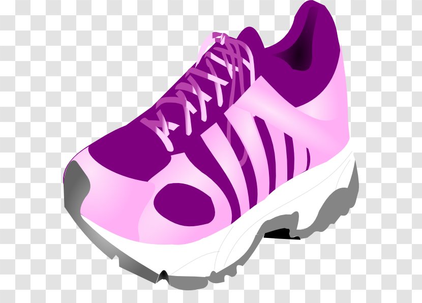 Sneakers Shoe Running Clip Art - Pink - Green Shoes Cliparts Transparent PNG