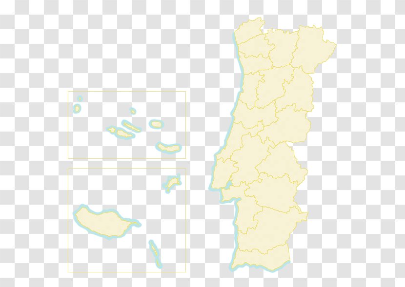 Map Portugal Transparent PNG