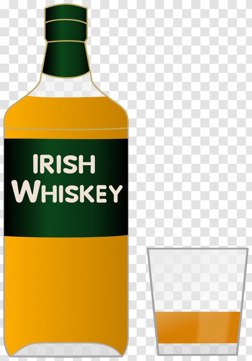 Liqueur Irish Whiskey Glass Bottle - Drink Transparent PNG