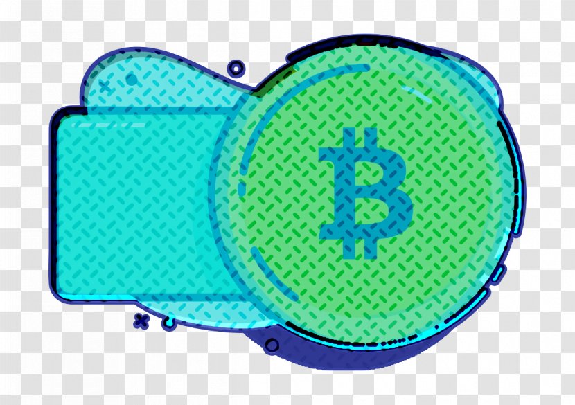 Bitcoin Icon Pay With - Turquoise - Aqua Transparent PNG