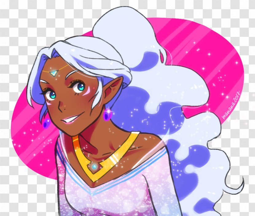 Princess Allura Fan Art Drawing - Watercolor Transparent PNG