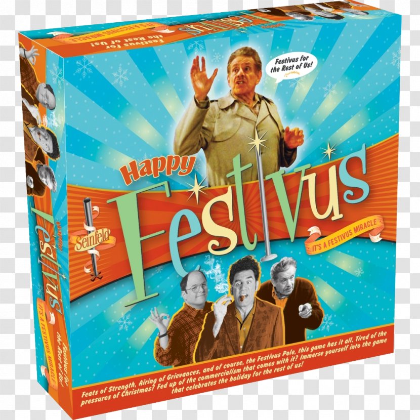 George Costanza Frank Festivus Board Game The Strike - Holiday Transparent PNG